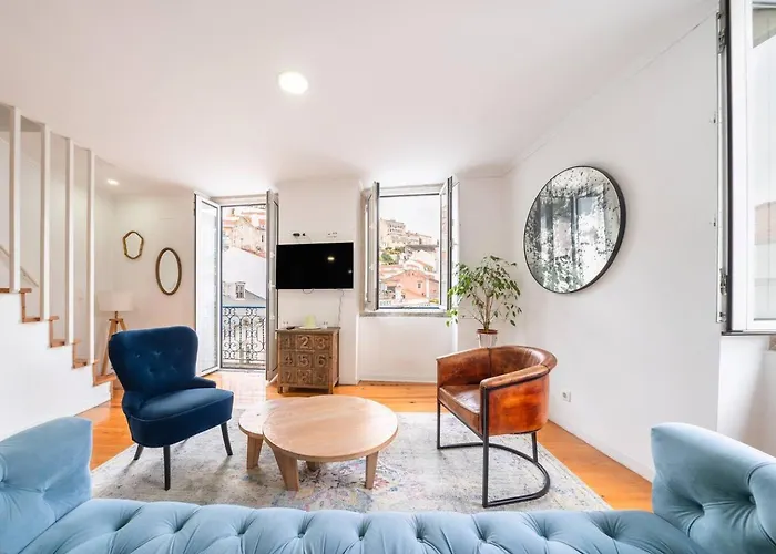 Castle-view Penthouse Duplex In 公寓