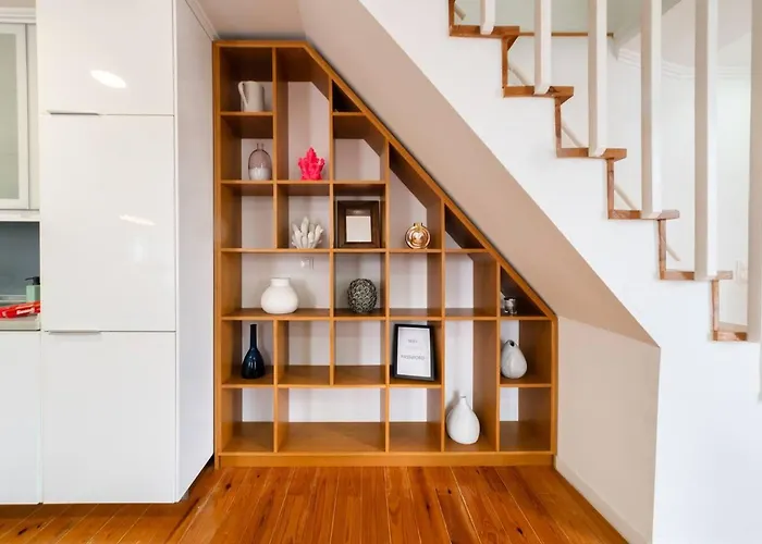 公寓 Castle-view Penthouse Duplex In