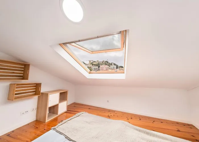 Castle-view Penthouse Duplex In 公寓 *
