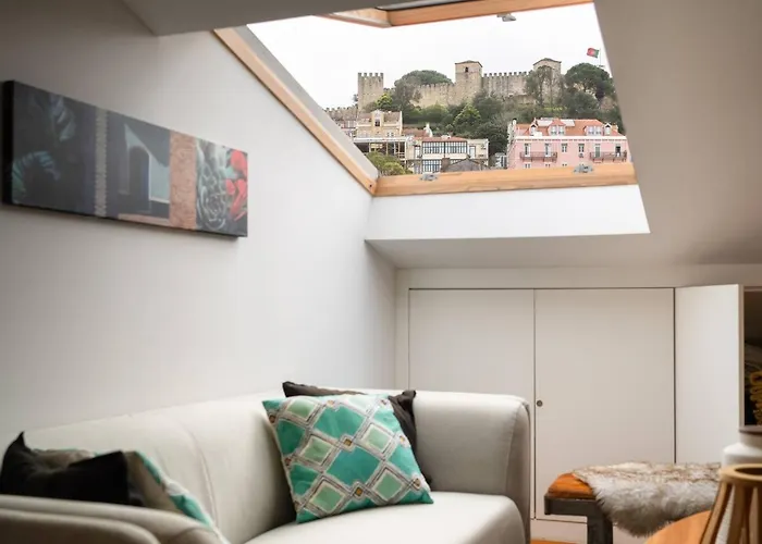 Castle-view Penthouse Duplex In Apartmán Lisboa